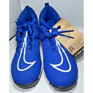 Nike Alpha Menace 3 Shark Football Cleats Royal Blue Men Size 9.5 CV0582-414 (LA